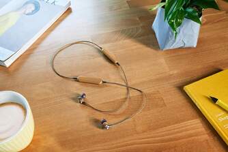 AURICULAR PANASONIC RP-HTX20BE-C RETRO OCRE BLUET