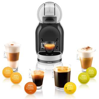 CAFET. KRUPS KP123B MINI ME DOLCE GUSTO NEGRA