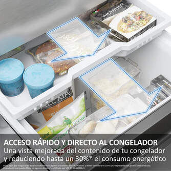 FRICOM. HAIER HTW3618ENMG 185x60 NF 3P DSP INOX