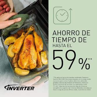 MICR. PANASONIC NNCS88LBEPG 4EN1 VAPOR CONVEC 31L