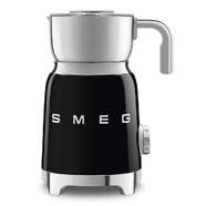 Espumador de leche Smeg MFF11BLEU - 500 W, 8 funciones, Inox, Negro