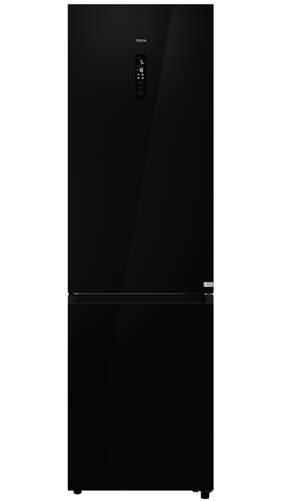 Frigor&iacute;fico Combi Teka RBF88670 - Clase C, 201 x 60 cm, 378 litros, No Frost, Cristal Negro