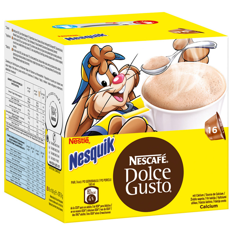 Cápsulas Dolce Gusto Nesquik - 16 Cápsulas,