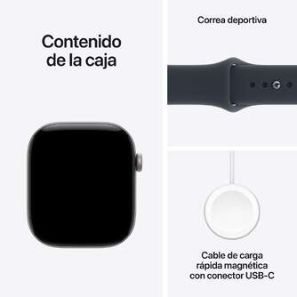SMARTWATCH APPLE S12 GPS 46MM SPACE GREY AL M/L