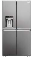 Frigo Americano Haier HCR7918EIMP - Clase E, 601L, 4 Puertas, Dispensador, NoFrost MultiAirFlow