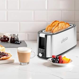 TOST. UFESA TOSTIE DUO PLUS 1400W 2R LARGAS INOX