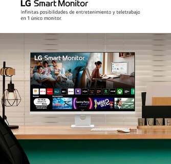 MONITOR LG 32%%%quot; 32U721SA W 4K UHD SMART MONITOR HDR