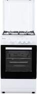 Cocina gas Butano Artica AKF5055W - 4 Fuegos, 50x56cm, Termopar Seguridad, Doble Vidrio, Blanca