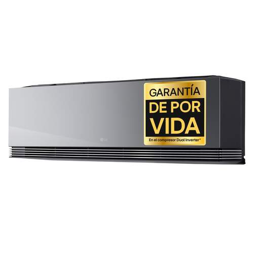 Aire Acondicionado Split LG MIRROR09X.SET Wifi - 2,5/3,2 kW, Clase A+++/A+++, R32, Blanco Aire Acondicionado Split LG MIRROR09X.SET Wifi - 2,5/3,2 kW, Clase A+++/A+++, R32, Blanco