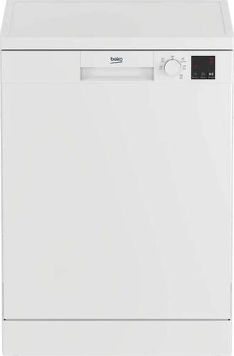 Lavavajillas Beko DVN05320W - 60cm, Clase E, 13 Servicios, 5 Programas, Blanco