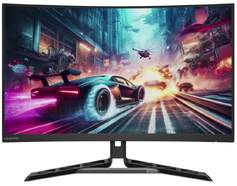 Monitor 32" Lenovo LEGION R32QC-30 Curvo - 2K QuadHD, 180Hz, VA, 1ms, 350 cd/m&sup2;, HDMI, DP