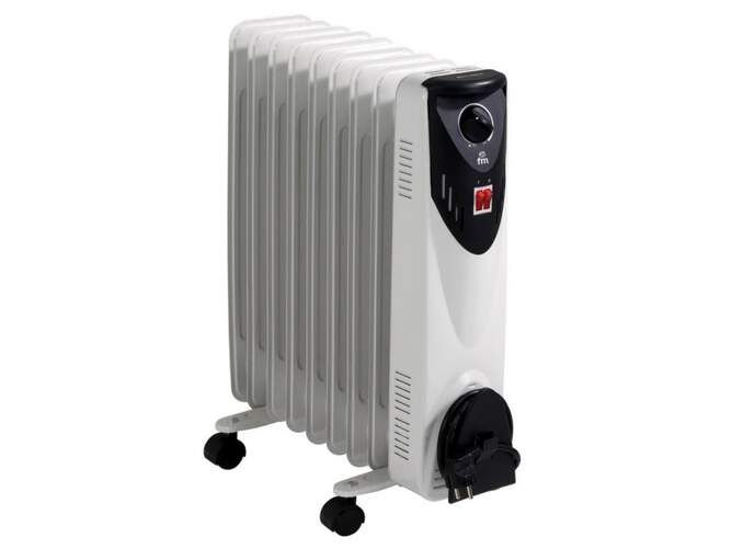 Radiador Aceite FM BR-20 - 2000W, 9 Elementos