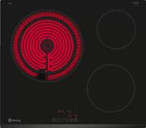Placa Vitrocerámica Balay 3EB715LR - 3 Zonas (1 Gigante 28cm), 17 Potencias, Táctil