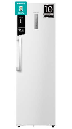 Frigor&iacute;fico 1 puerta Hisense RL3K70SEWE1 - 186 x 60 cm, 372 litros, No Frost, Blanco