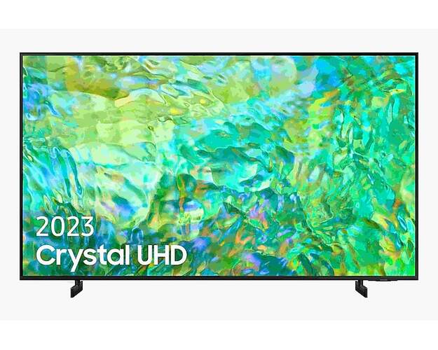 TV Samsung 85" TU85CU8000 Crystal - 4K Ultra HD, Smart TV