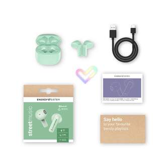 AURICULARES ENERGY SISTEM TRUE WIRELESS MINT