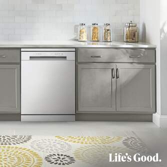 LVJ. LG DF142FV 5P QUADWASH 45DB INOX