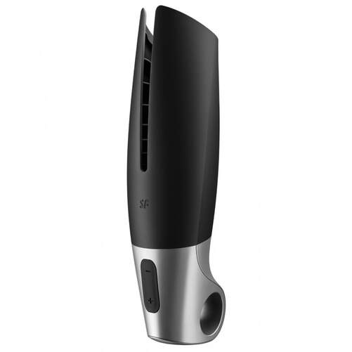 Satisfyer Masturbator Black Silver