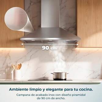 CAMP. CECOTEC BOLERO FLUX PM904000 382,5m3h INOX