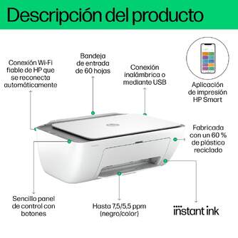 IMP. MULTI HP DJ 2820E WIFI BLANCA