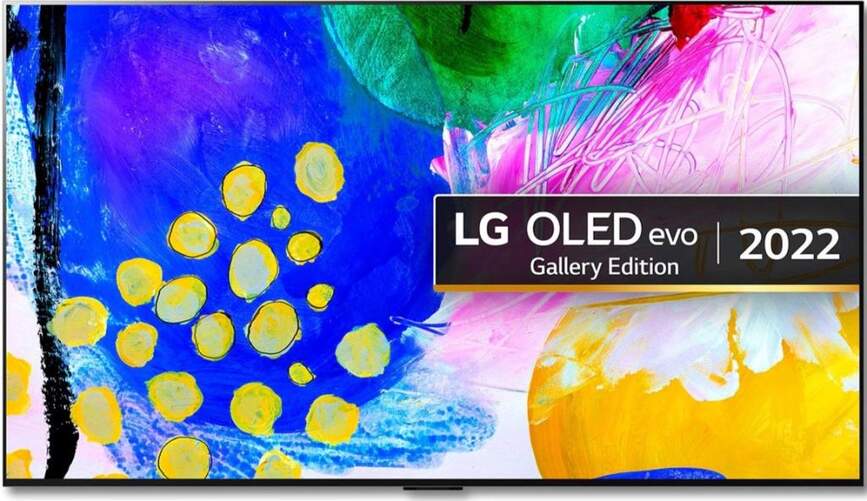 TV 55" LG OLED 55G26LA Evo Gallery - 4K 120Hz, 100% HDR, webOS22, Dolby Vision/Atmos 60W 4.2ch