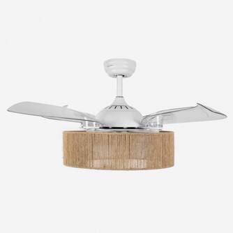 VENTILADOR TECHO U.BLUE JALOQUE WFC 104CM DC PLEG