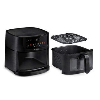 FREIDORA AIRE FLAMA 644FL 6L 1500W VENTANA DIG NGR