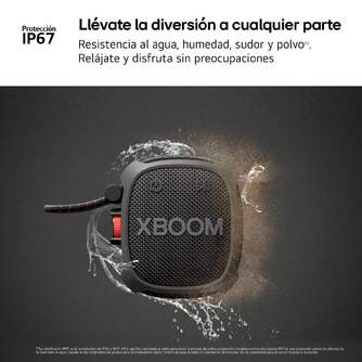 ALTAVOZ LG XG2TBK 5W BLUETOOTH IP67 10H