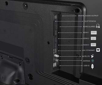 TV TOSHIBA 50%%%quot; 50QV3463DG UHD QLED SMART TV PEANA