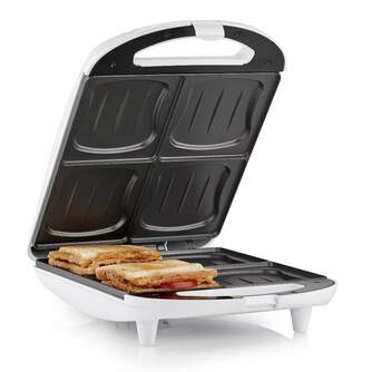 SANDWICH. TRISTAR SA3065 BLANCA 1300W 4SANDWICHES