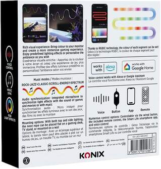 TIRA DE LED KONIX SMART NEON FLEX STRIP 3M  