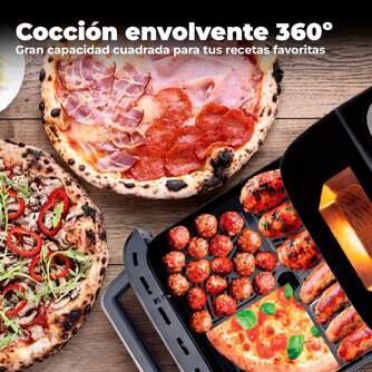 FREIDORA AIRE FAGOR PIZZA 7L 2200W 2RESIST. 