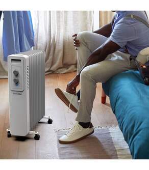 RADIADOR ACEITE U.BLUE UCRA9101 2000W BLANCO