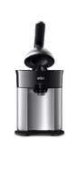 Exprimidor Braun CJ7050BK - 160 W, Vaso, Antigoteo, Negro, Inox