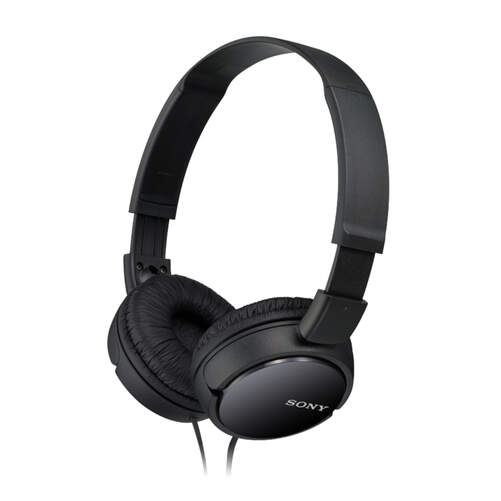 Auriculares Sony MDRZX110B - Cable 1.2m, 12Hz-22kHz, Diafragma 30mm, 24 oh (1 kHz), 98 dB/mW