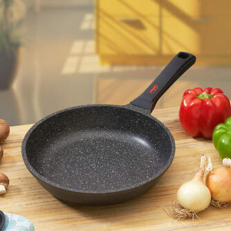 SARTEN INOXIBAR ABSOLUTE BLACK 28CM 18129