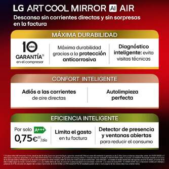 ACON.SPLIT LG MIRROR12X.SET WIFI ACON.SPLIT LG MIRROR12X.SET WIFI
