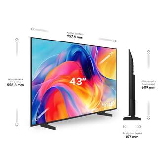TV SAMSUNG 43%%%quot; TU43M73H UHD MINILED SMARTTV 120HZ