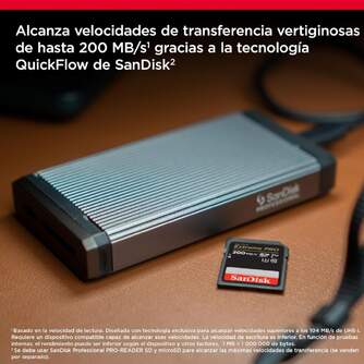 TARJ. MEM. SANDISK SDXC EXTREME PRO 128GB