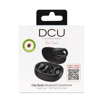 AURICULARES DCU CLIP BUDS NEGROS