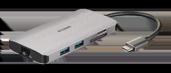 HUB DUB-M810 DOCK ST 8EN1 USBC/HDMI/USB/SD/RJ45