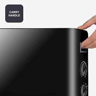 CONVECTOR BLACK%%%amp;DECKER BXCSH2000E 2000W NEGRO