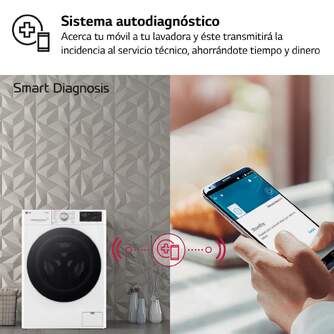LVD. LG F4WR5509A1W 9K 1400R BCA ATD STEAM WIFI