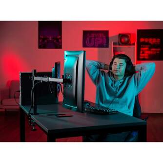 SOPORTE HAMA 00118491 PC MONITOR  13%%%quot;-32%%%quot; 2 BRAZOS