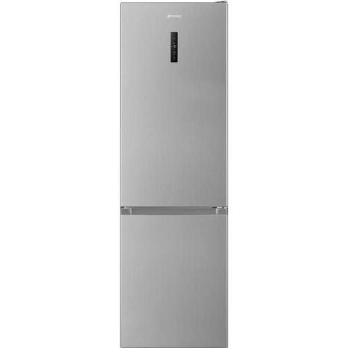 Frigor&iacute;fico Combi Smeg RC18XDNC - Clase C, 300 litros, 185 x 60 x 59 cm, No Frost, Inox