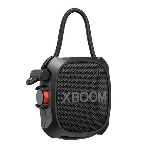 Altavoz LG XG2TBK - 5 W RMS, Bluetooth, IP67, 10 H autonomía, 280 gramos, negro
