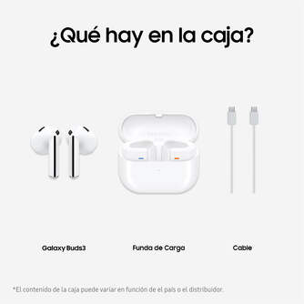 AURICULARES SAMSUNG BUDS3 WHITE
