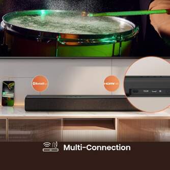 BARRASONIDO HISENSE HS1000 2.0 120W DOLBY AUDIO BT