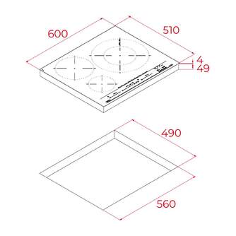 ENCIM. TEKA IZC63632MSTWH 3F BCO 112500056