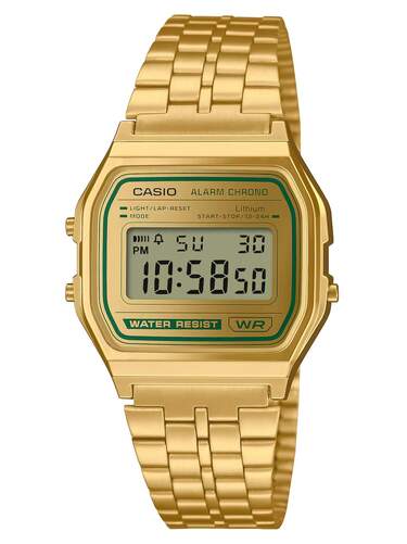 Reloj Casio Vintage A158WEGV-9AEF - Cronómetro, calendario, pila hasta 7 años, cierre ajustable